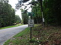 Butts County line (with Spalding County), Chappell Mill Rd EB