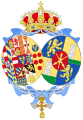 Coat of Arms of Maria Carolina, Duchess of Castro (1960-1968)