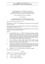 Thumbnail for File:Council Regulation (EU) No 380-2014 of 14 April 2014 amending Regulation (EU) No 1284-2009 imposing certain specific restrictive measures in respect of the Republic of Guinea (EUR 2014-380).pdf