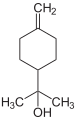 Deutsch: Struktur von delta-Terpineol English: Structure of delta-Terpineol