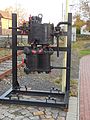 Doppel­ver­bund­luft­pum­pe Bau­art Nie­le­bock-­Knorr für Dampf­lo­ko­mo­ti­ven