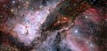 WR 22 ja Eta Carinae regioon Kiilu udukogus