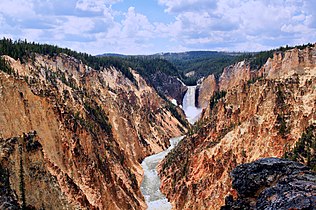 Yellowstone Fall, Wyoming