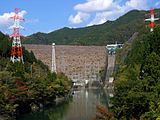 岩屋ダム（馬瀬川） 高さ 127.5 m