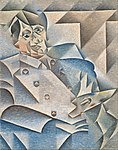 Pablo Picasso av Juan Gris, 1912