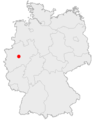 Position of Herdecke in Germany
