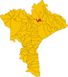 Fossato Serralta – Mappa