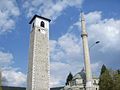 Husein-pasa's mosque with the tallest minaret (42m) in the Balkans, Pljevlja.