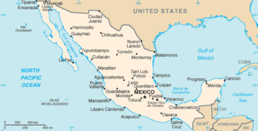 Peta Meksiko