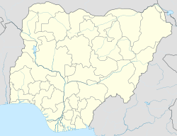 Lagos ubicada en Nigeria