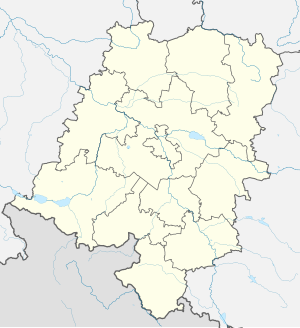 Ґжендзін. Карта розташування: Опольське воєводство