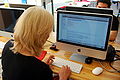 Petra Seeger editing Wikipedia