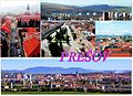 Pohľadnica-Panoramatické pohľady na Prešov