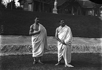 Entrainement de Hébert en 1913.