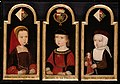 Troje najstarije djece Ivane Kastiljske: Karlo, Leonora i Izabela