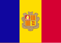 Andorra के झंडा