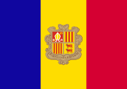 Flagge Andorras