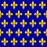 Quốc kỳ Pháp khoảng thế kỷ 12–thế kỷ 13