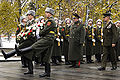 Moscou, hommage au soldat inconnu.