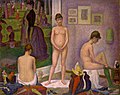 Georges Seurat: Modellerne, 1888