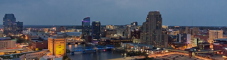 Grand Rapids, kota terbesar kedua di Michigan berdasarkan jumlah penduduk