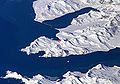 Península Thatcher amb la King Edward Cove i Grytviken.