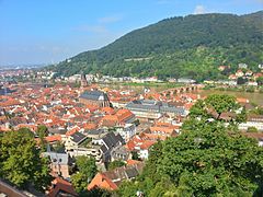 La vieille ville vue du château.