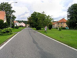 Centre of Horušice