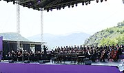 Azərbaycan Dövlət Simfonik Orkestri "Azərbaycan kapriççiosu"ndan fraqment ifa edir