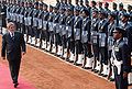 インド空軍。シク教徒の隊員はギャリソンキャップではなくターバンを巻いている。