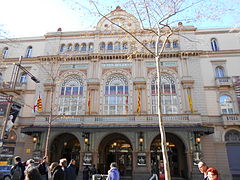 Gran Teatro del Liceo (1862), de Josep Oriol Mestres.