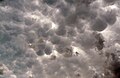 Mammatus clouds