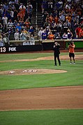 Neil Diamond Singing Sweet Caroline During the Middle of the 8th Inning - 9309323634.jpg