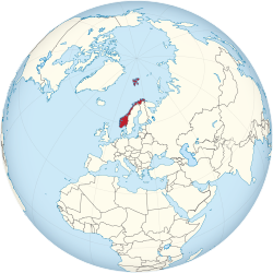 Lokasyon na Norge Noreg