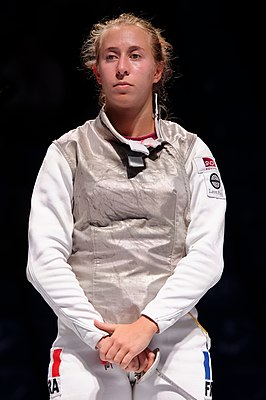 Полин Ранвье на чемпионате мира 2015