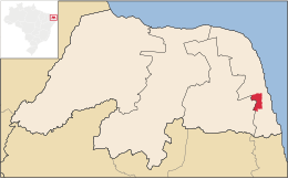 São José de Mipibu – Mappa