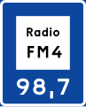Radio station for road and traffic information