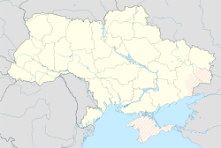 Dnipró ubicada en Ucrania