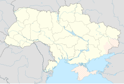 Chernivtsí ubicada en Ucrania