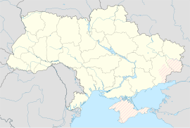 Kryvyi Rih ubicada en Ucrania