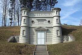 „Wasserreservoir“ Kanton St. Gallen, 1895, Schweiz (März 2009)