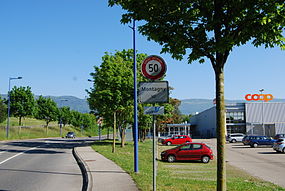 Vilaĝeniro de Montagny-près-Yverdon