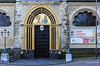 Bonner Münster, 1210–1220, Fächerfenster in gotischem Kontext