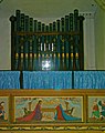 聖勞倫斯教區教堂內的管風琴