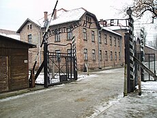 Indgangen til Auschwitz