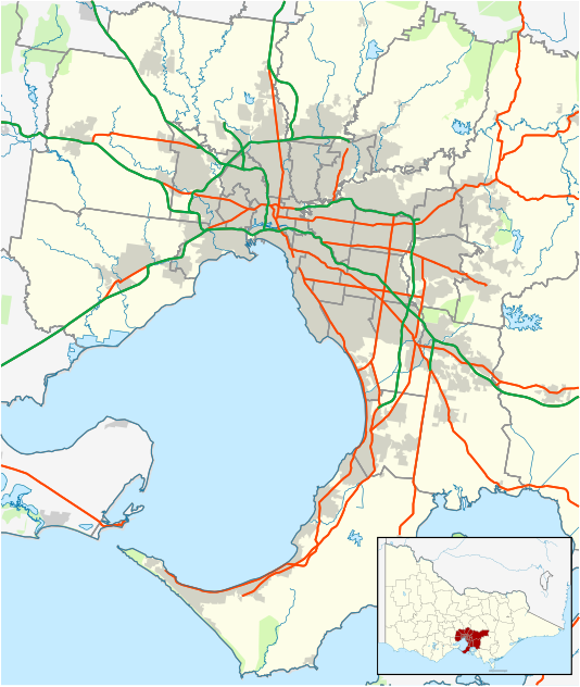 1958 VFA season is located in Melbourne