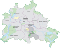 Lage des Bezirks Neukölln in Berlin