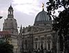 Dresden med Frauenkirche og Kunstakademiet
