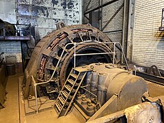Electric Motor at the former Lukens Steel Company mill house.jpg