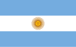 Flag faan Argentinien